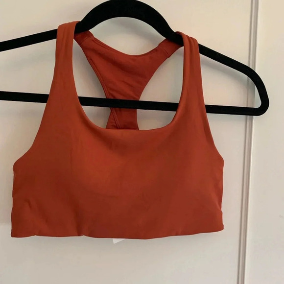 Lululemon "2021" Invigorate Bra High
Support, B/C Cups
Color is Aztec Brick Yoga - Picture 4 of 7